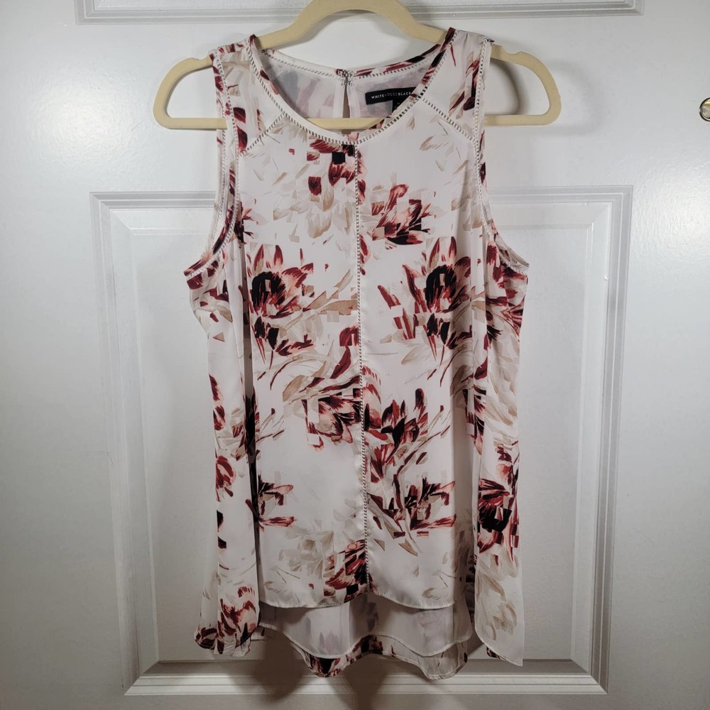 White House Black Market Sleeveless Top Size S